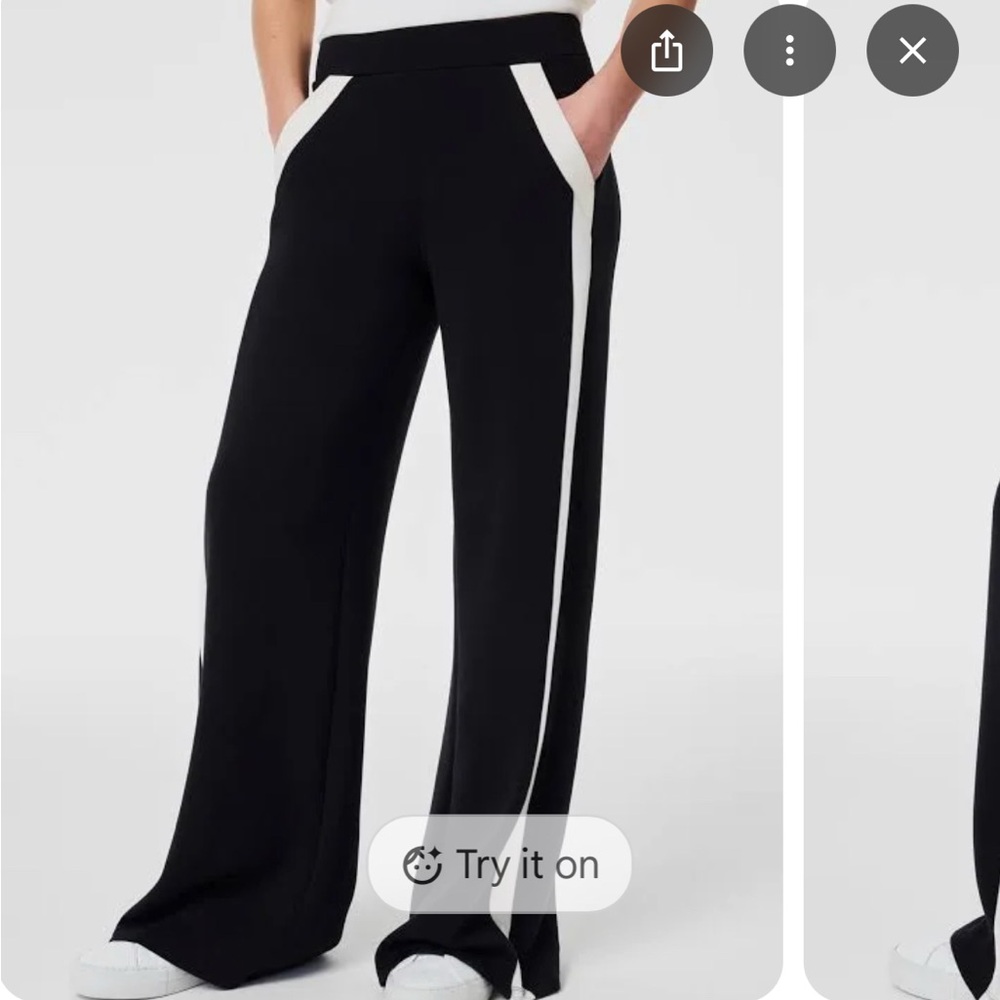 Spanx Air Essential Striped Track Pant